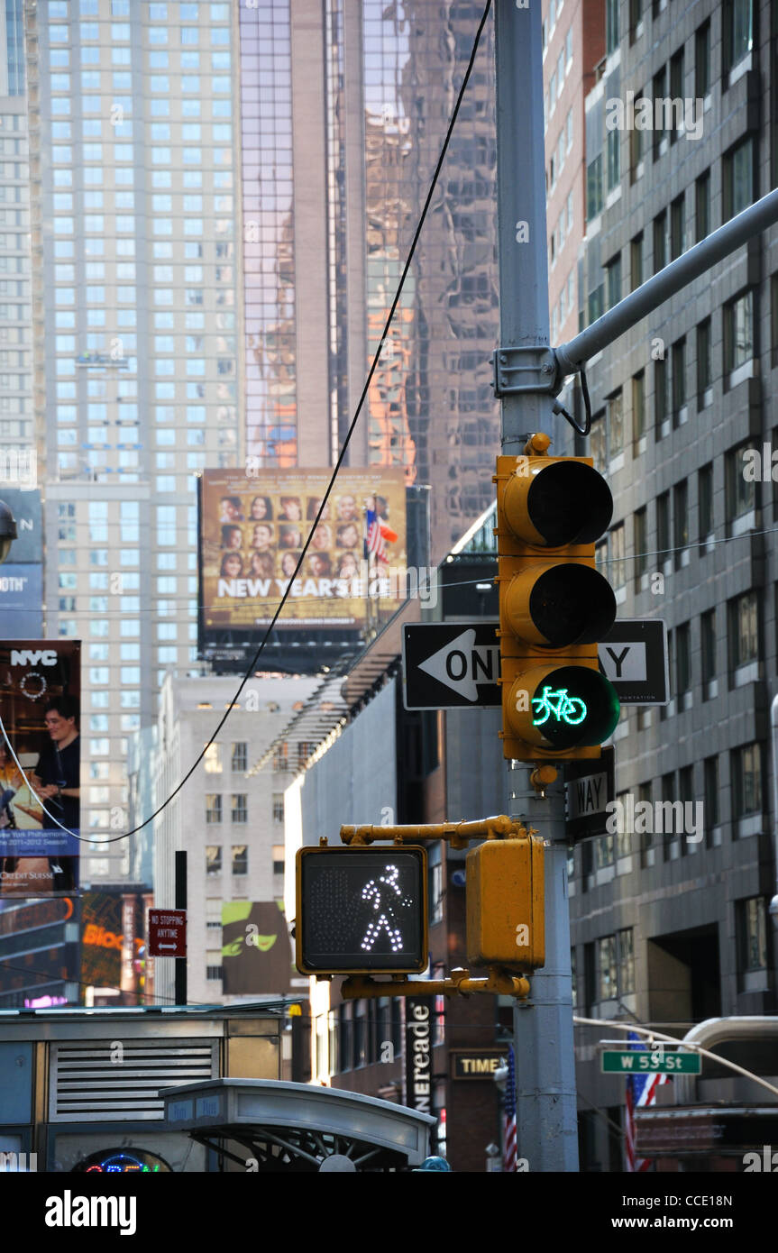 Street light, New York, USA Stock Photo