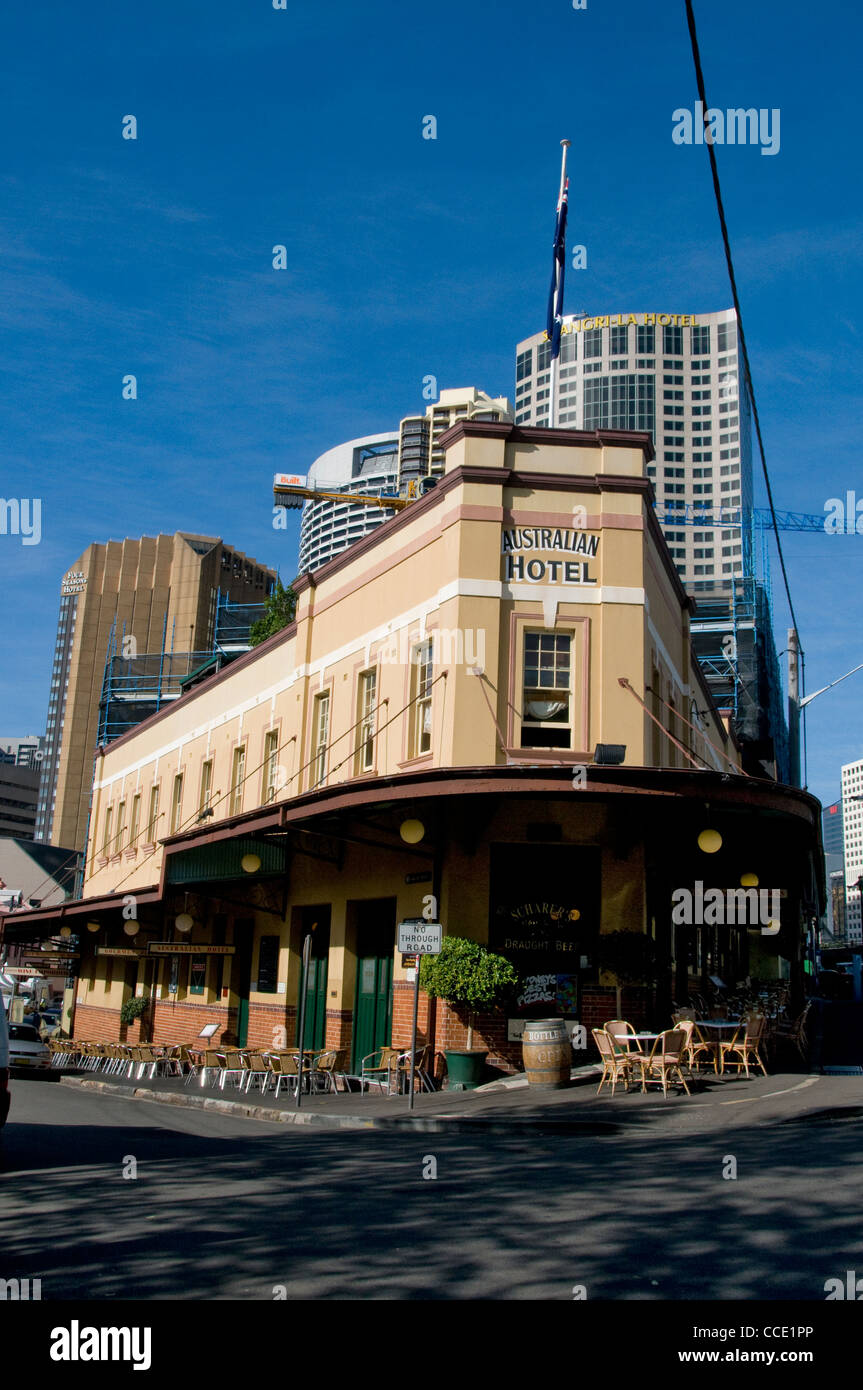 The Australian Hotel bar in Harbour Street,Sydney, New South Wales, Australia Stock Photo - Alamy