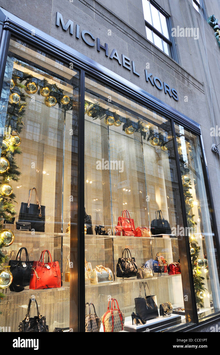 Sign of Michael Kors store in New York City Stock Photo