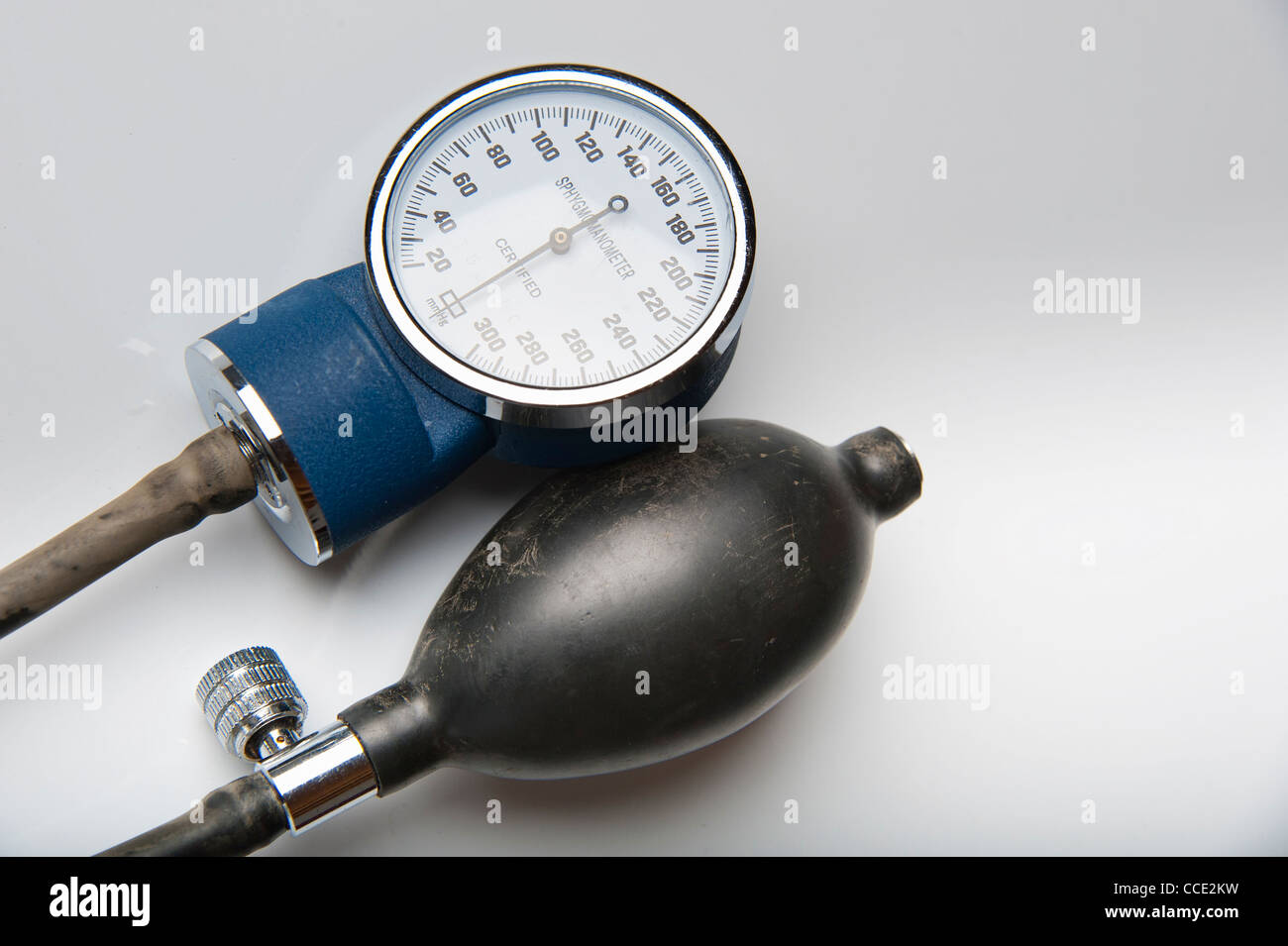 Closeup of Sphygmomanometer Stock Photo Alamy