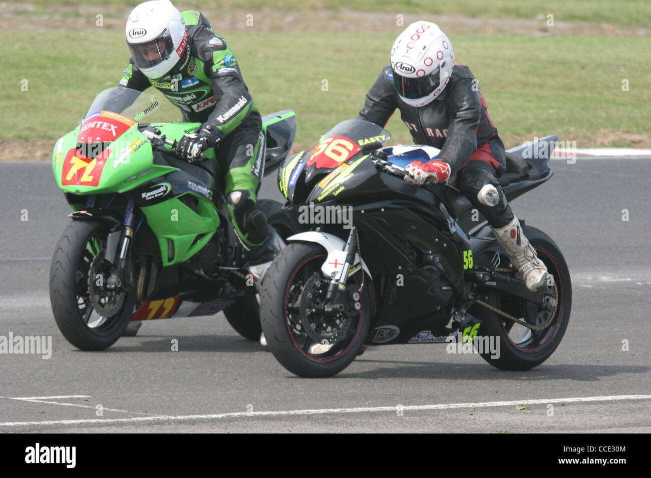 British Superbikes at Croft Circuit Stock Photo Alamy