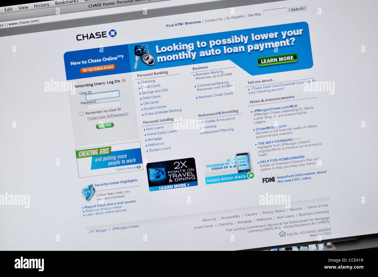 Chase Bank Auto Loans / Chase Open Savings Account Bonus