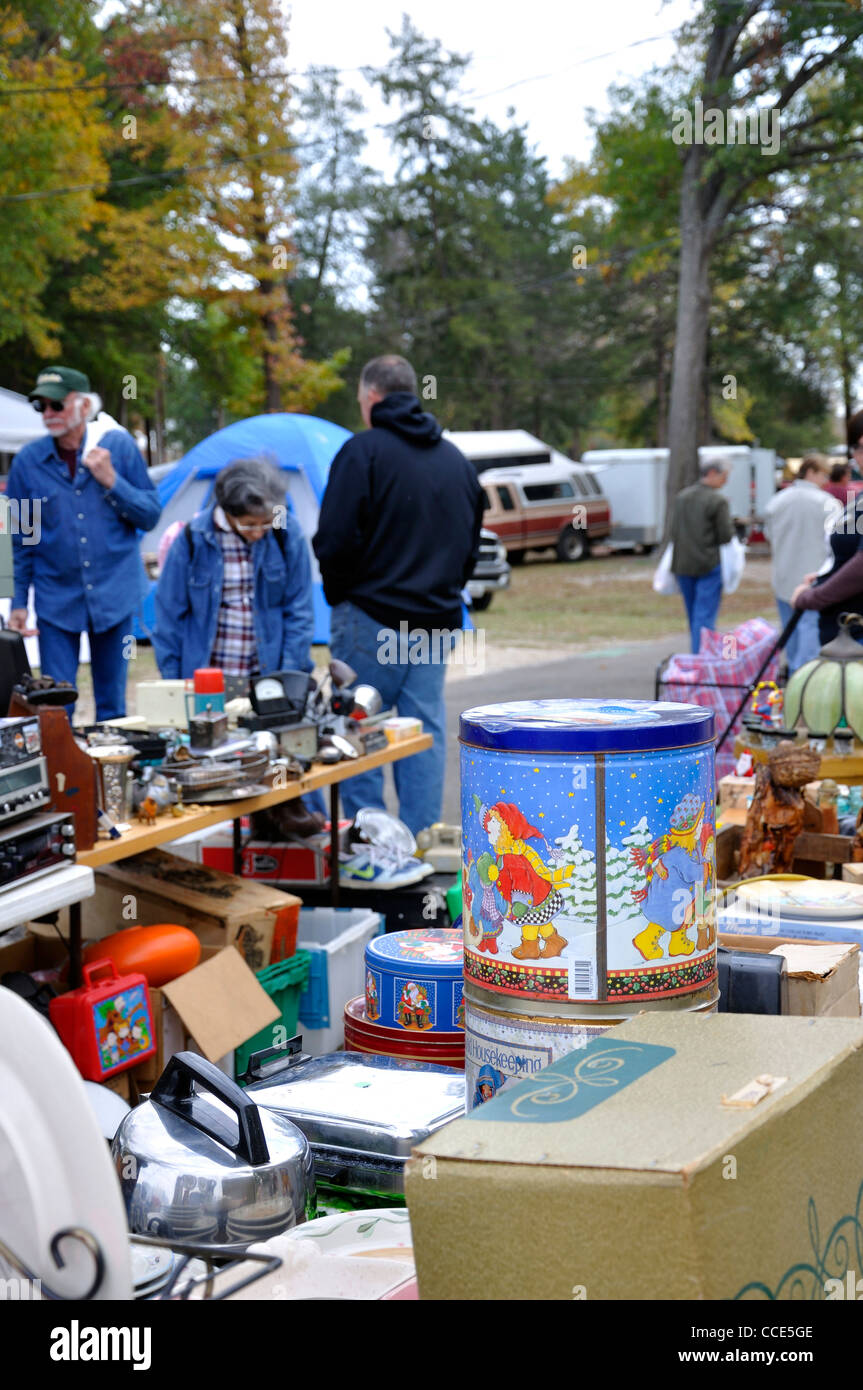 First Monday Trade Days flea market in Canton, Texas, USA oldest and largest flea market in