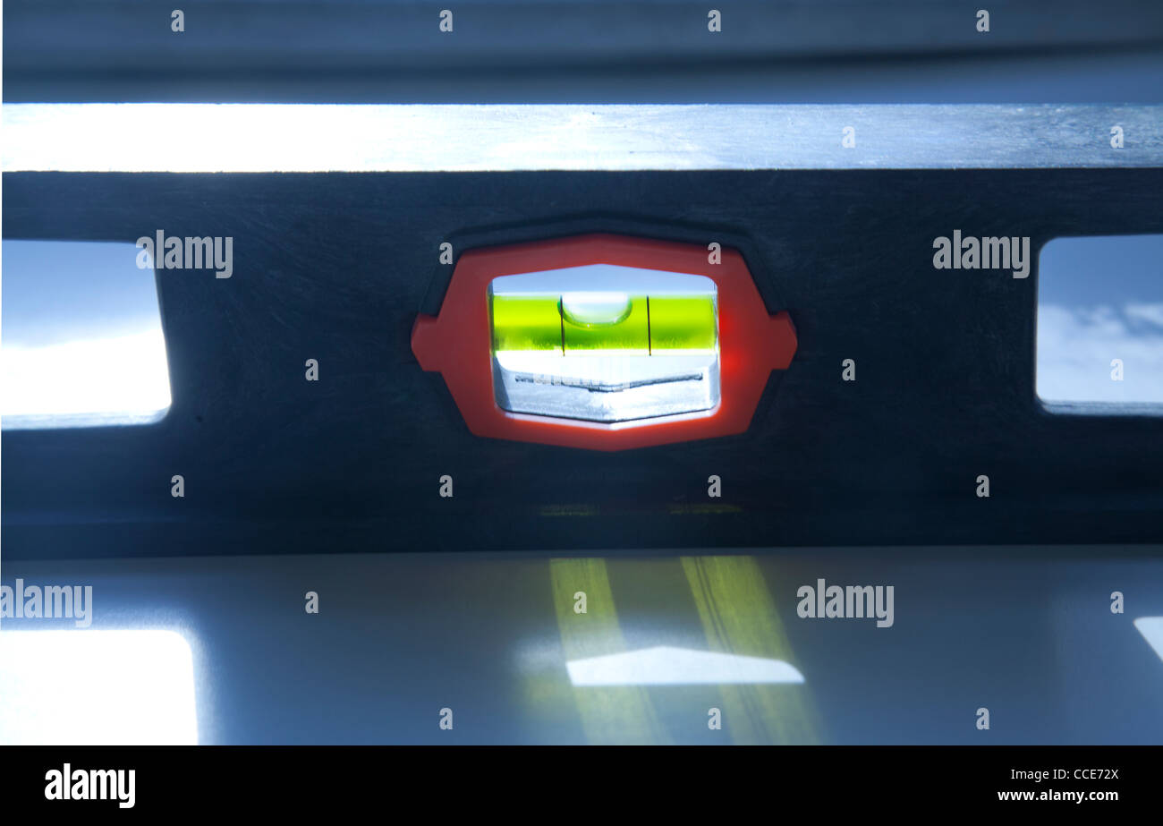 Black red spirit level hi-res stock photography and images - Alamy