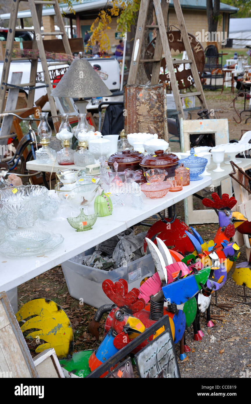First Monday Trade Days flea market in Canton, Texas, USA oldest and