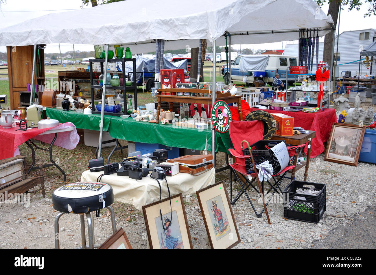 First Monday Trade Days flea market in Canton, Texas, USA oldest and largest flea market in