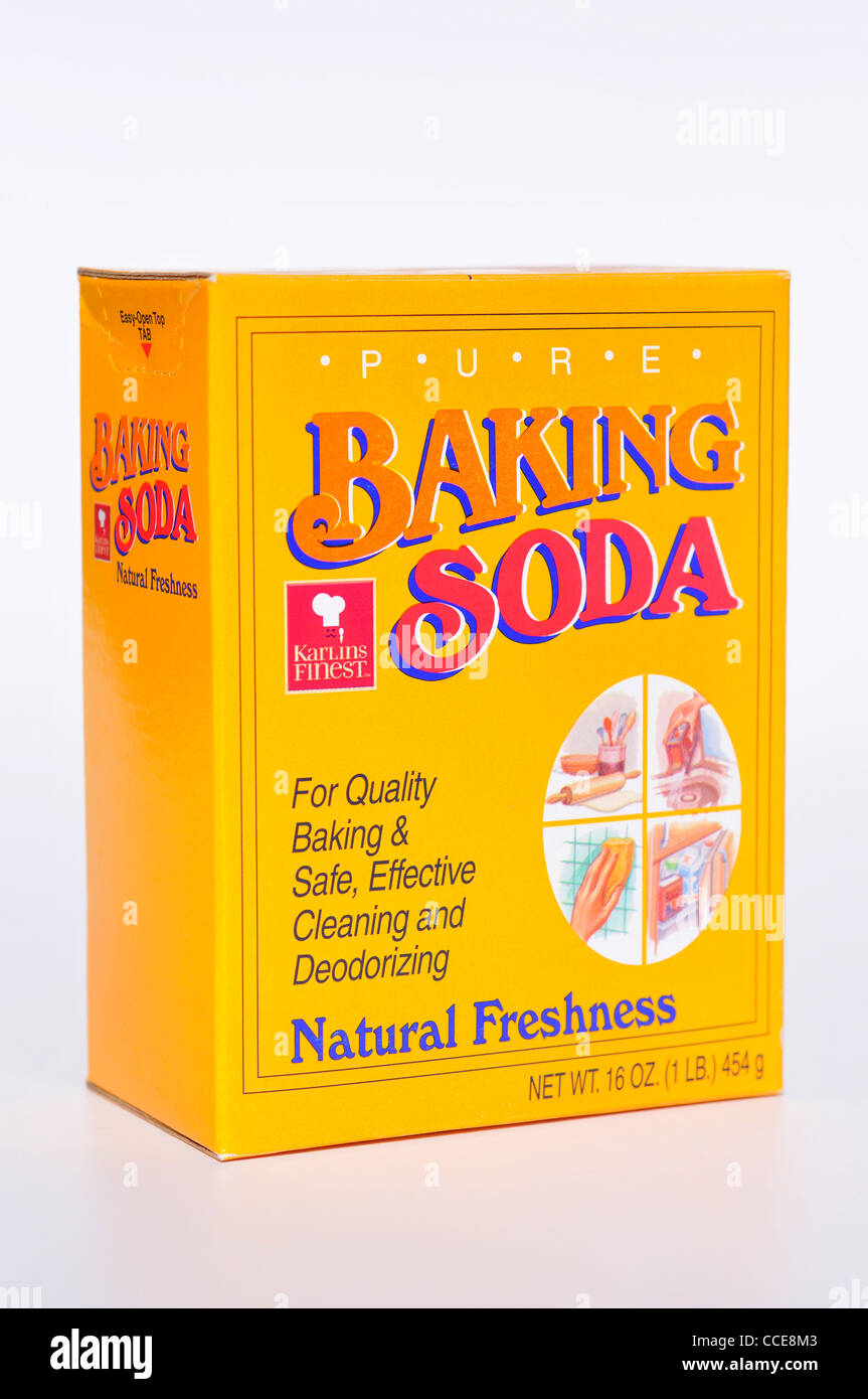 Baking soda package Stock Photo Alamy