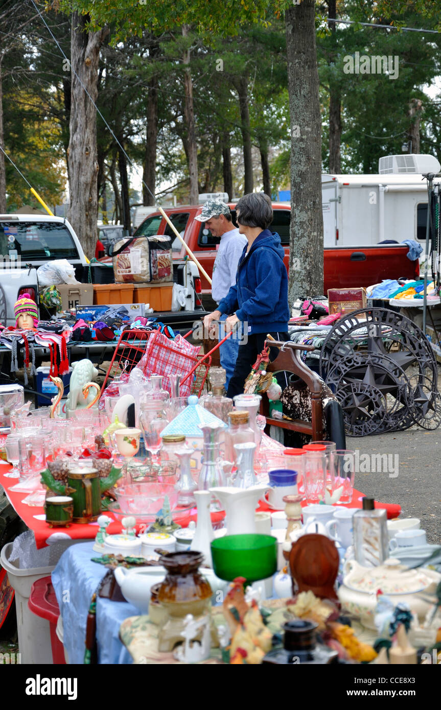 First Monday Trade Days flea market in Canton, Texas, USA oldest and largest flea market in