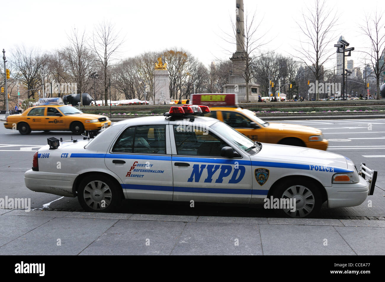 Police car, New York City, USA Stock Photo