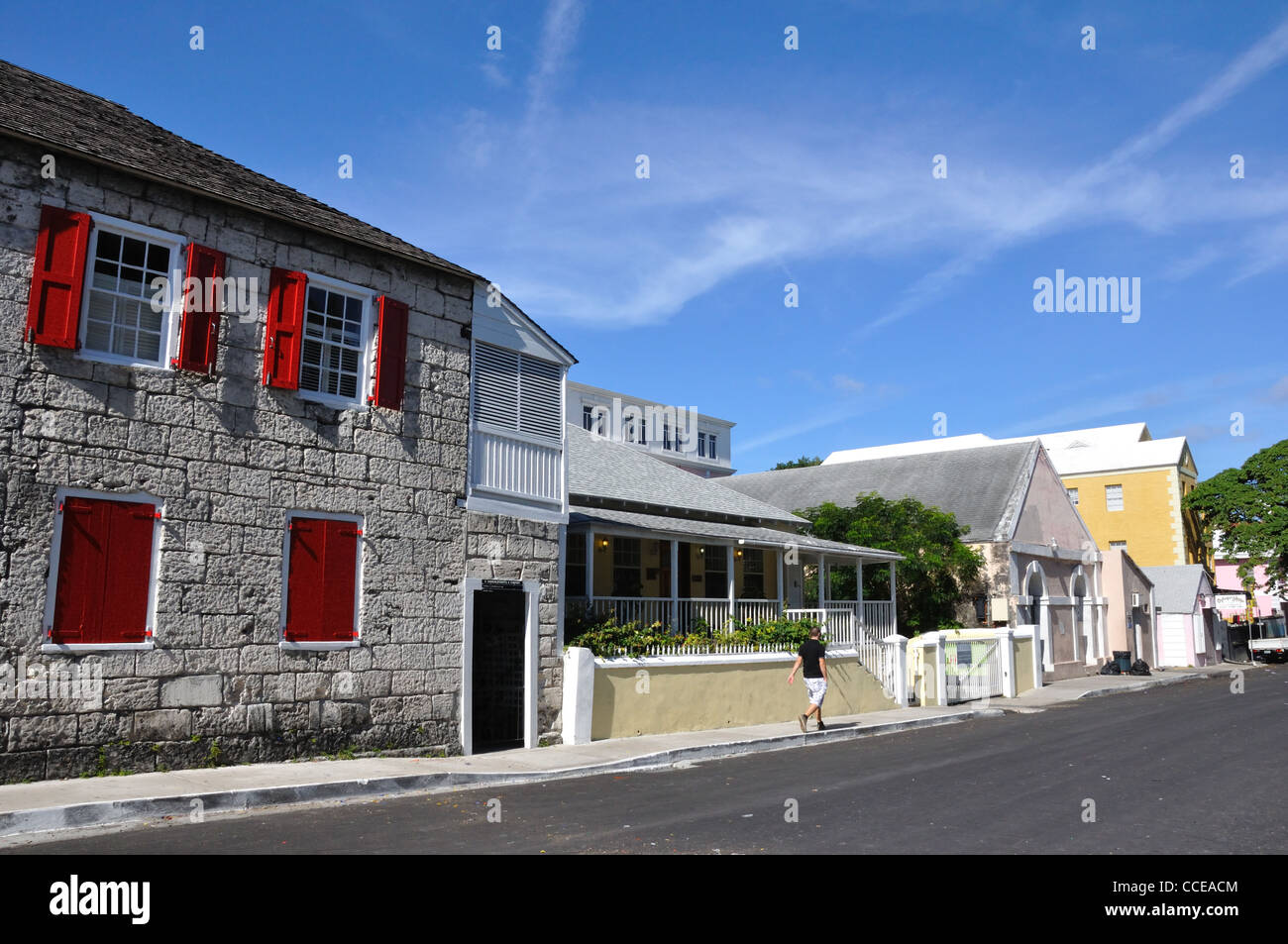 Street, Nassau, Bahamas Stock Photo Alamy