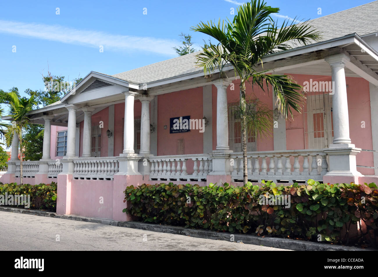 Health centre, Nassau, Bahamas Stock Photo Alamy