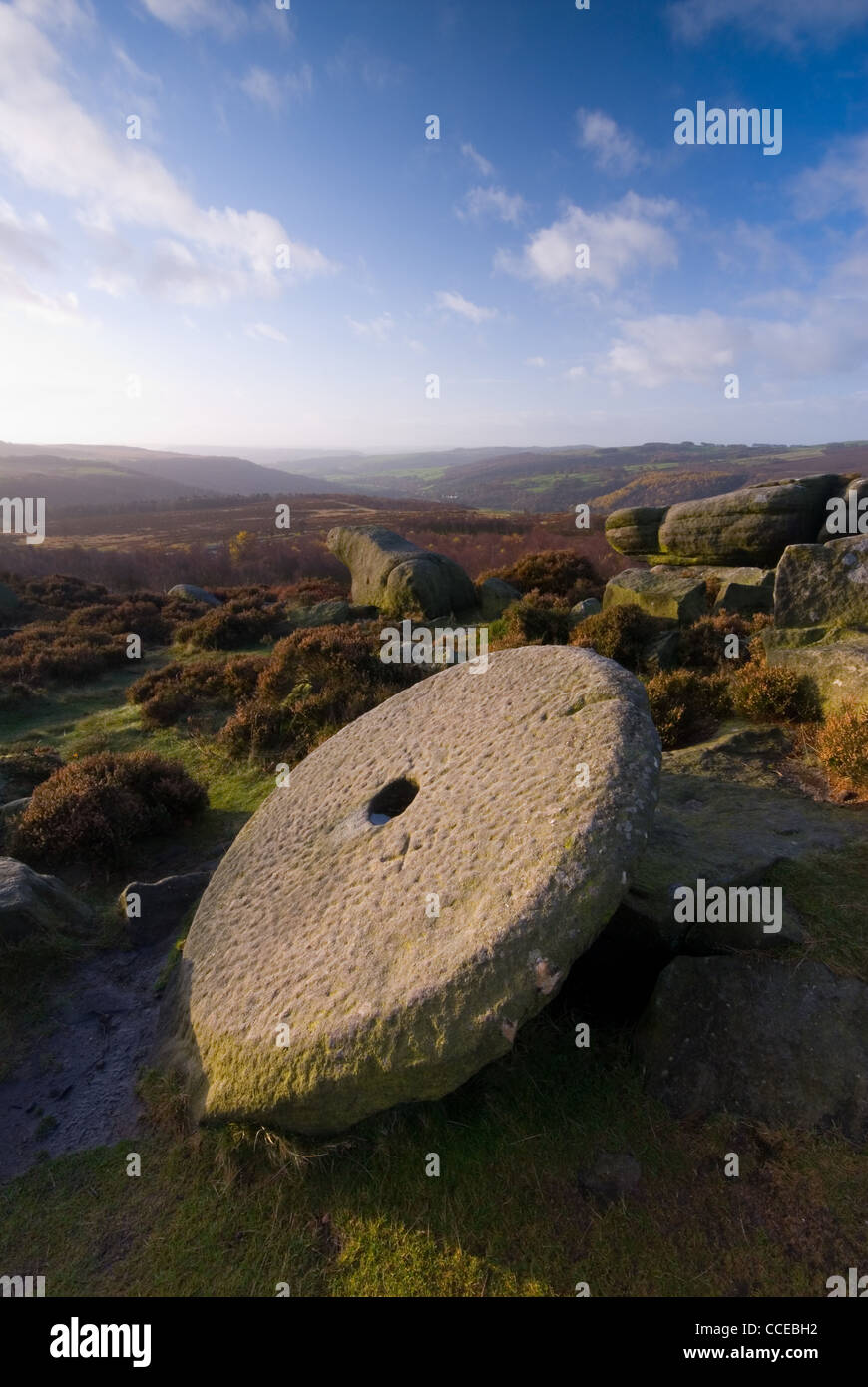 Over Owler Tor in the Peak District National Park - Peak District Scene ...