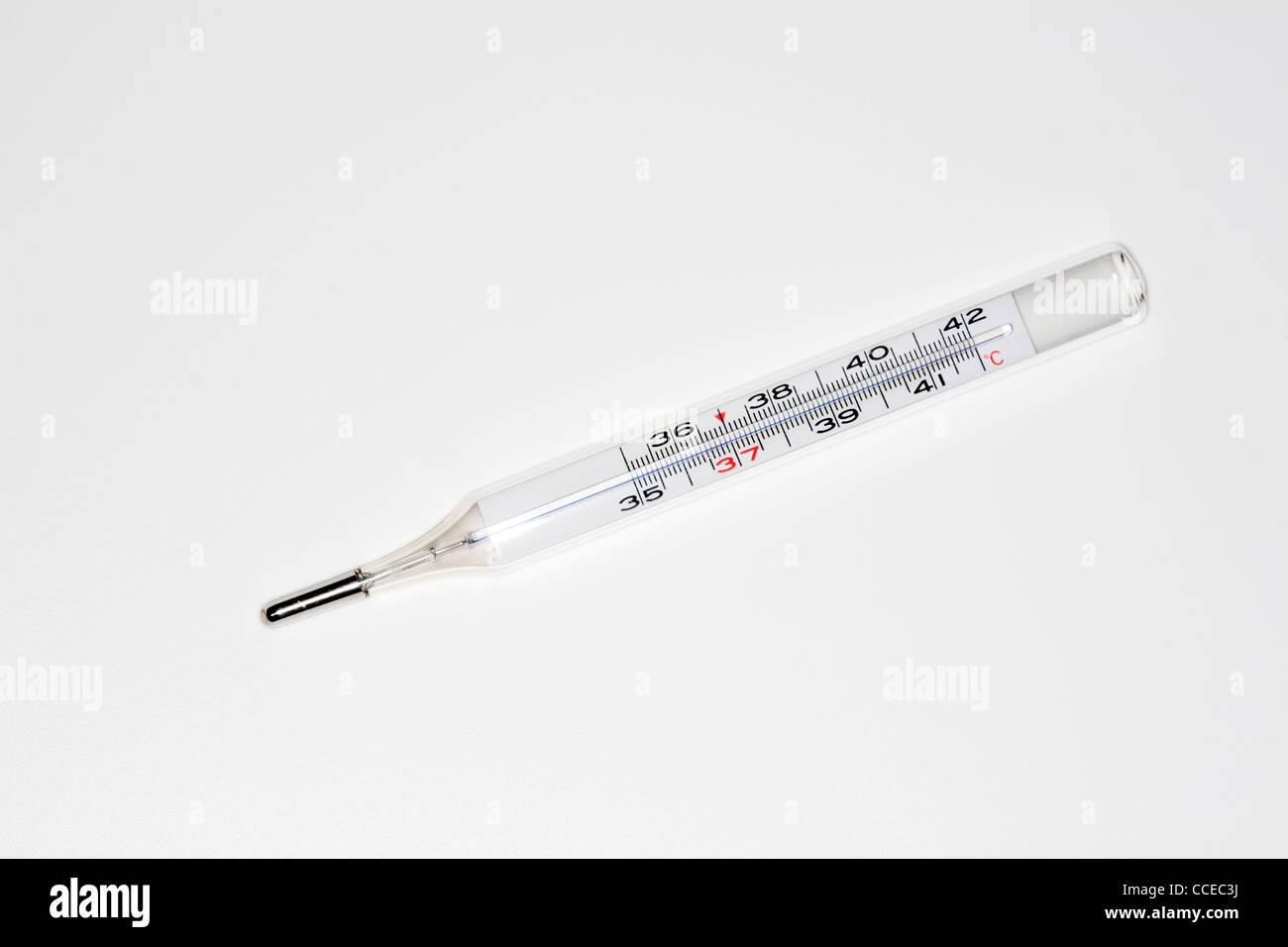 Mercury in glass thermometer hi-res stock photography and images - Alamy