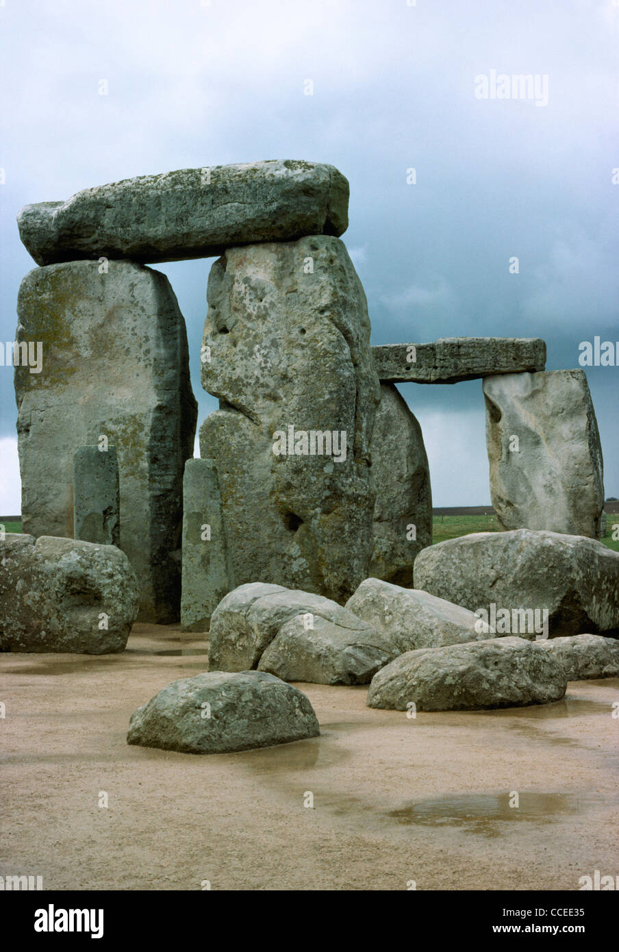 Stonehenge Stone Circle, Salisbury Plain, Wiltshire, England, UK Stock Photo