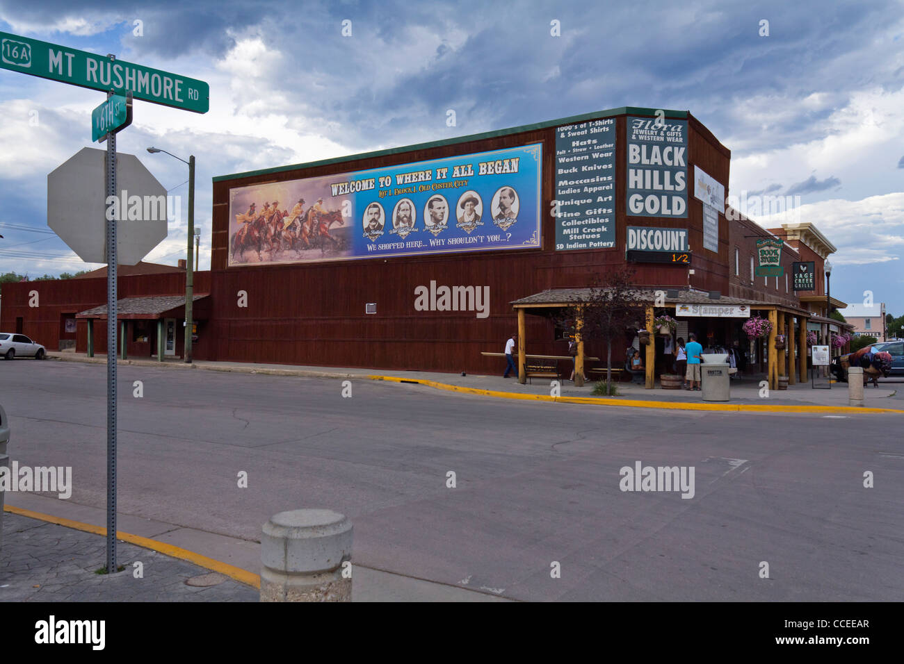 American Black Hills Custer South Dakota in USA American Black Hills Custer South Dakota in USA