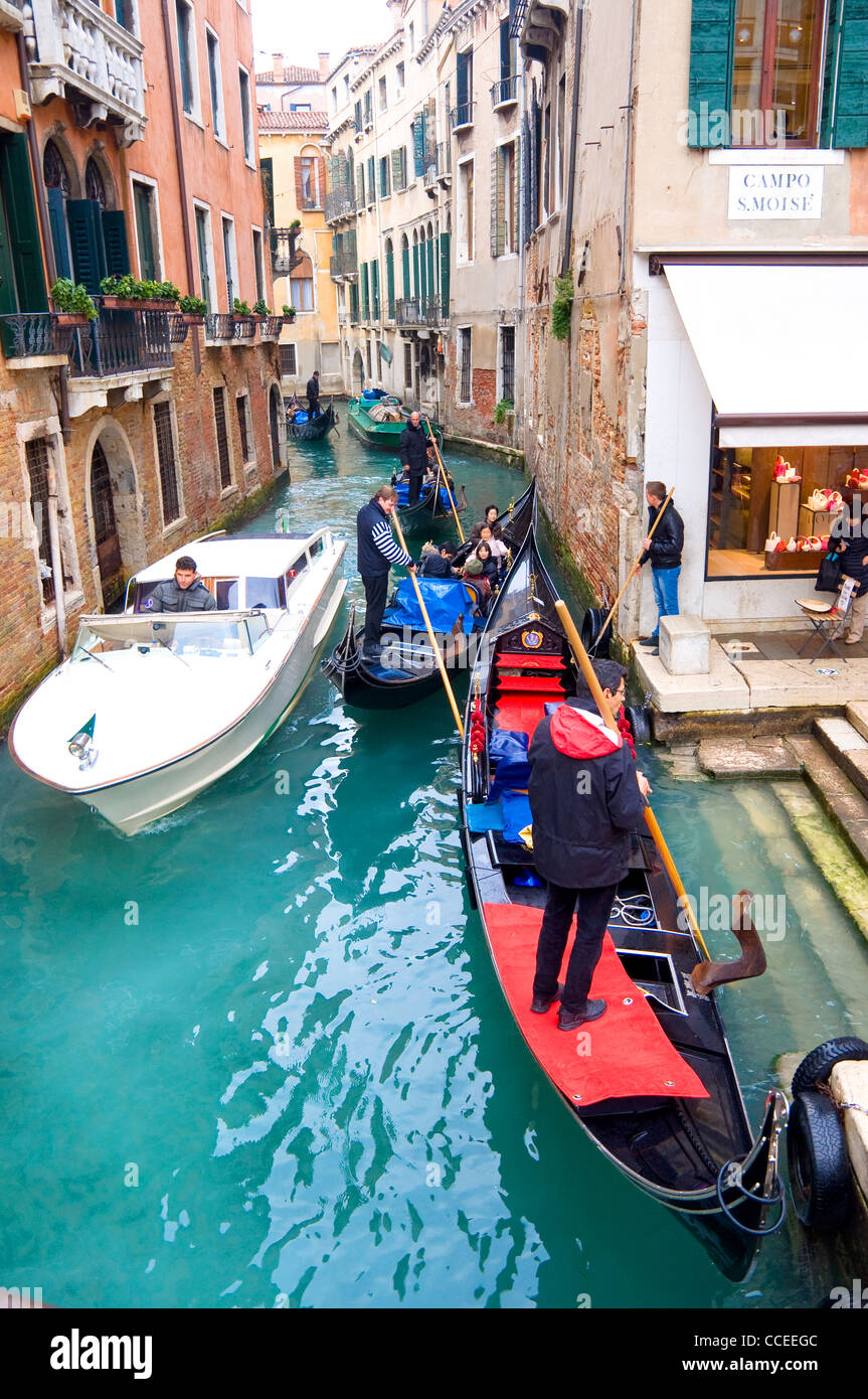 Gondolas, Venice, Italy Stock Photo Alamy
