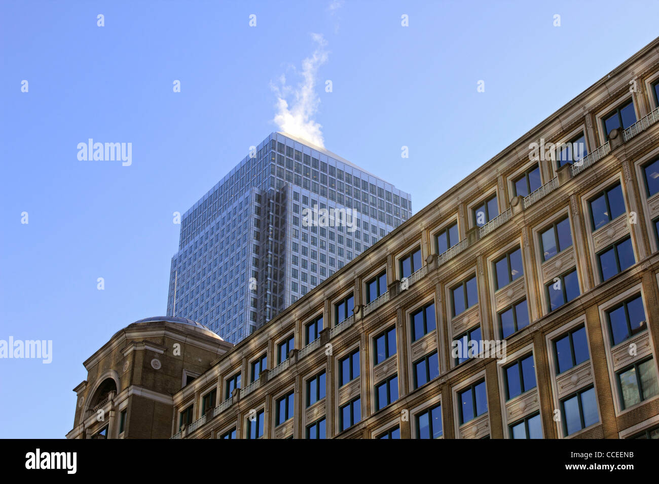 Canary Wharf Docklands London England UK Stock Photo - Alamy