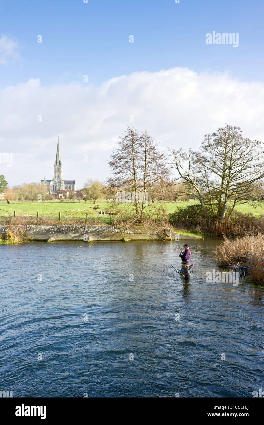 Wiltshire Rivers Salisbury wiltshire rivers hi-res stock photography and images - Alamy