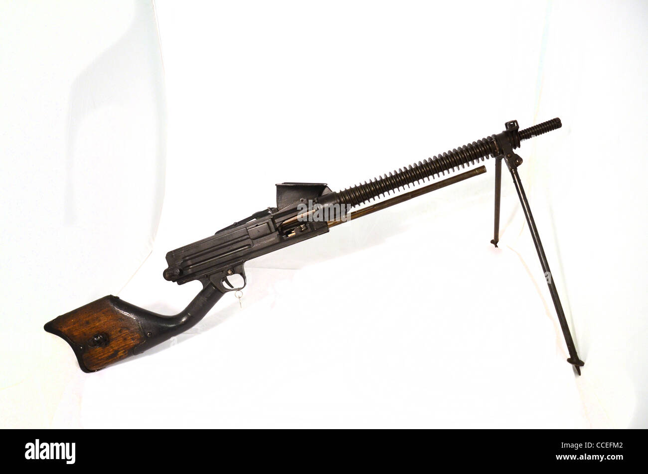 Japanese 6.5mm LMG without single rond capbilty used throughout ww2 1922 2 .jpg Stock Photo