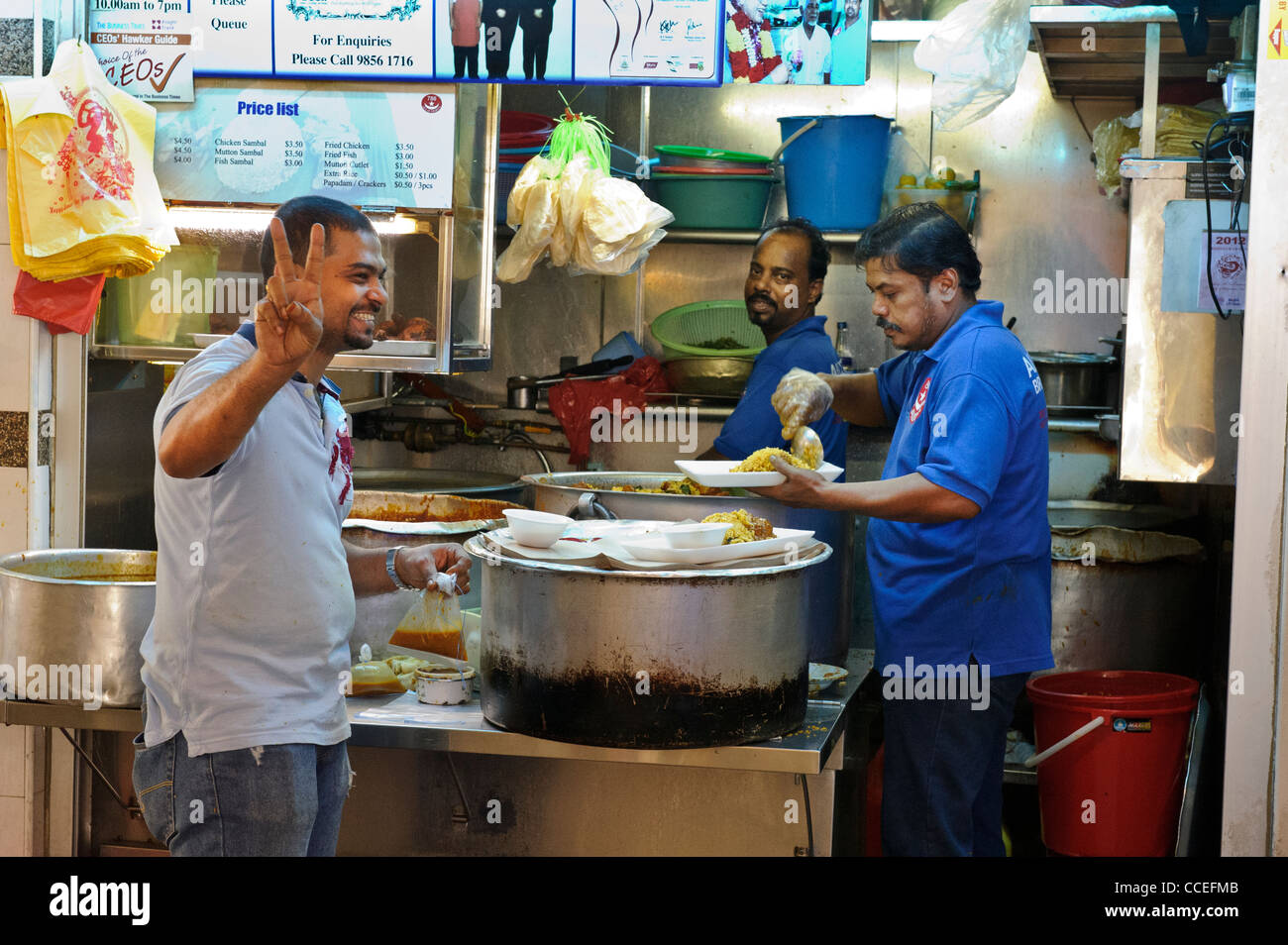 Indian Cuisine, Little India, Singapore Stock Photo Alamy
