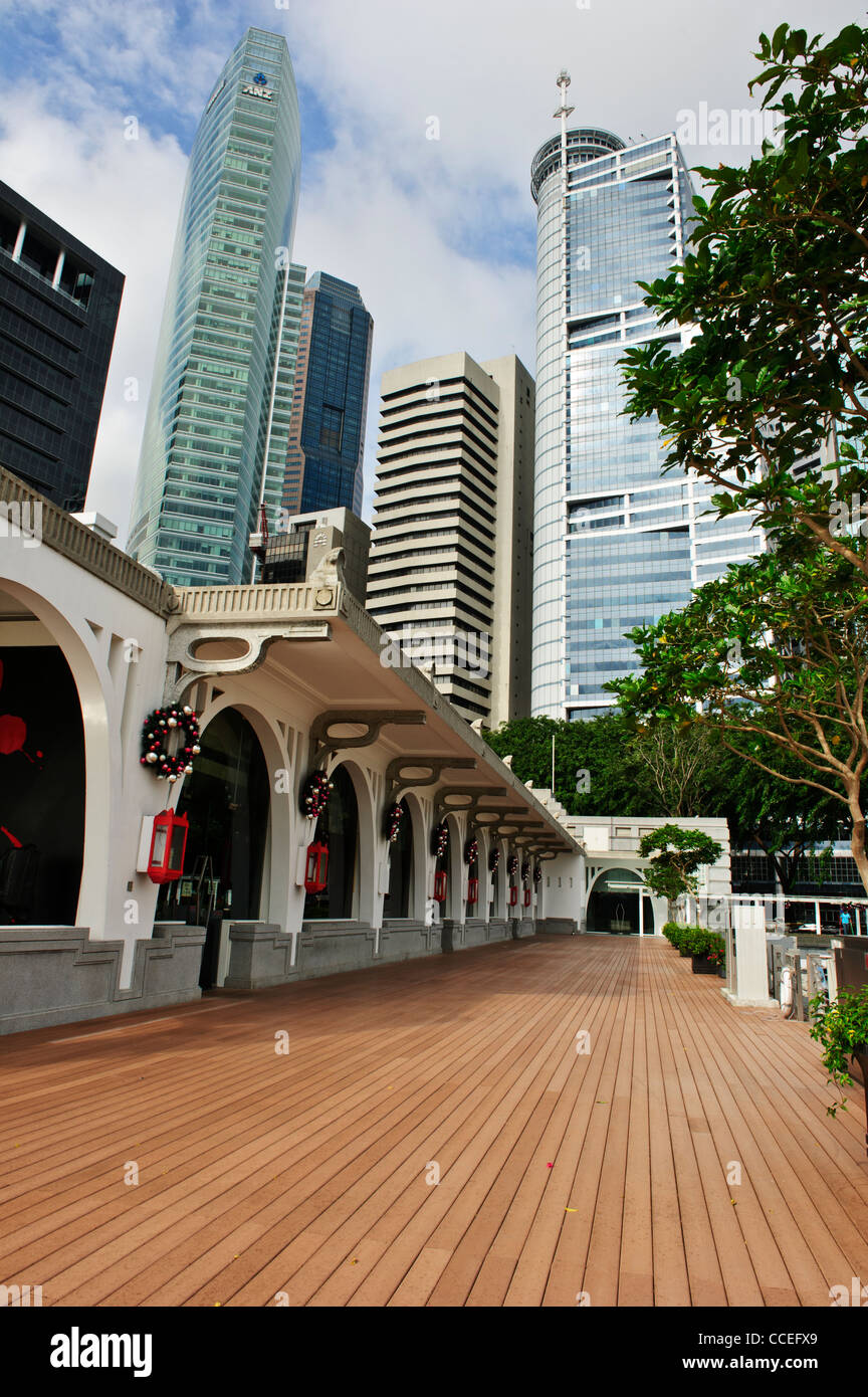 Commercial buildings, Singapore Stock Photo Alamy