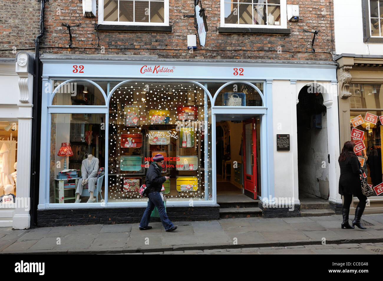 Cath Kidston shop front york england uk 