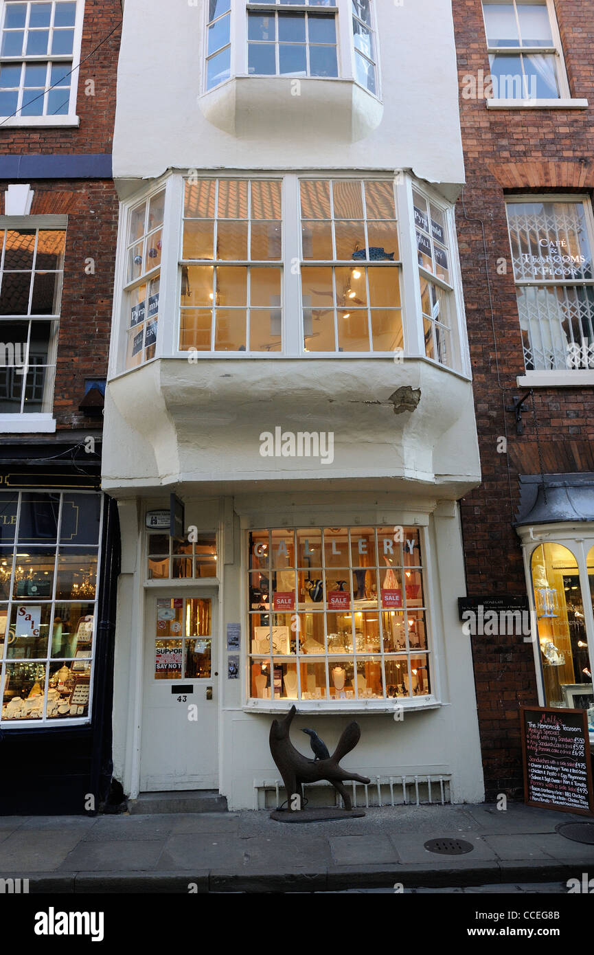 pyramid gallery stonegate york england uk Stock Photo Alamy