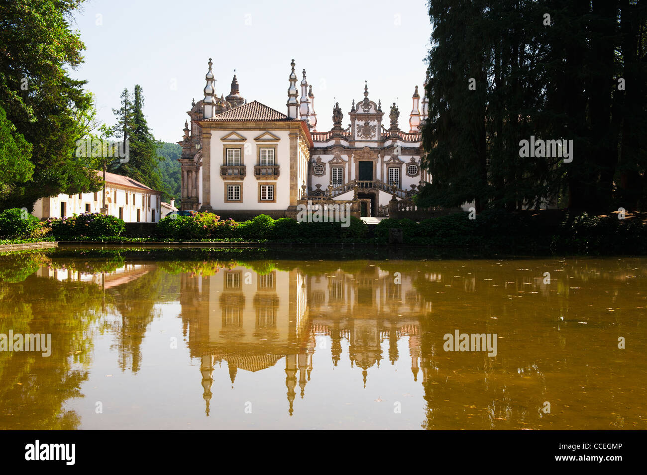 Casa de Mateus manor, Mateus, Tras-Os-Montes, Portugal Stock Photo