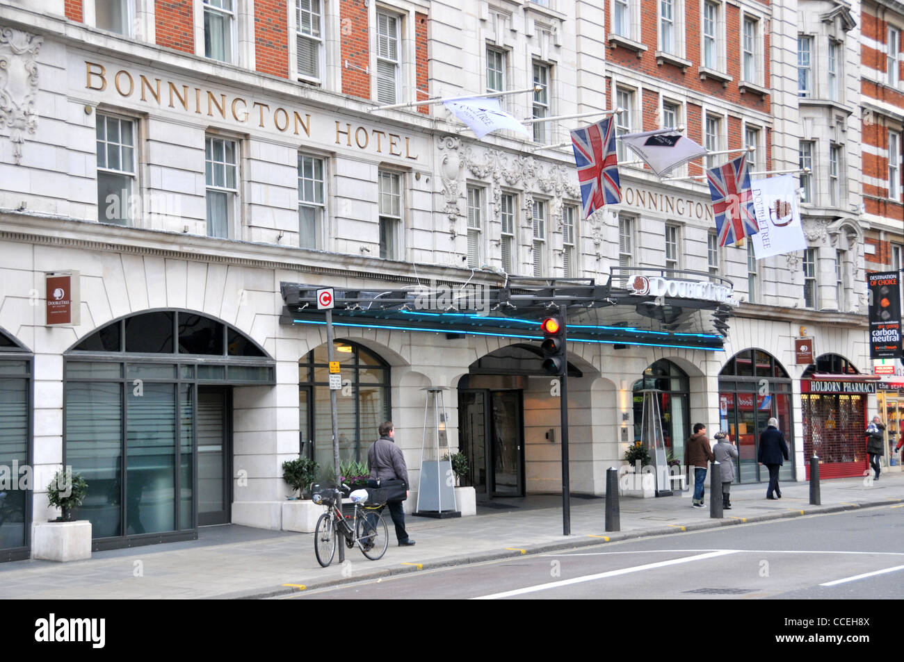 Bonnington Hotel London Stock Photo Alamy