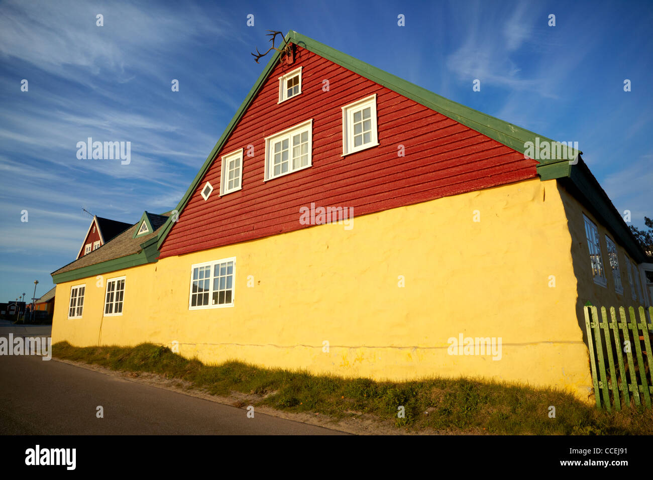 Hans Egede House, Nuuk, Greenland Stock Photo Alamy