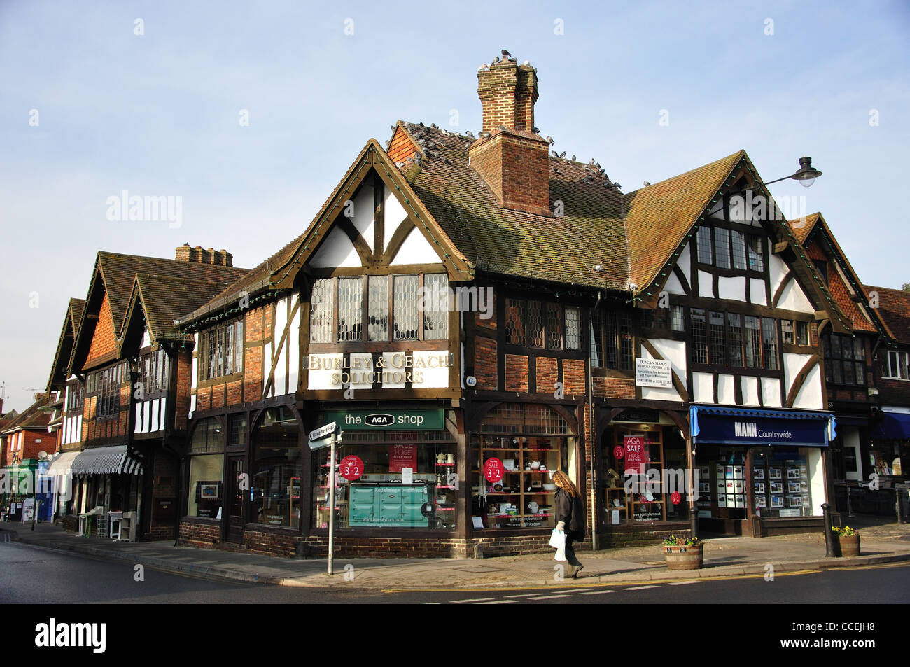 Period building on High Street, Haslemere, Surrey, England, United Kingdom Stock Photo