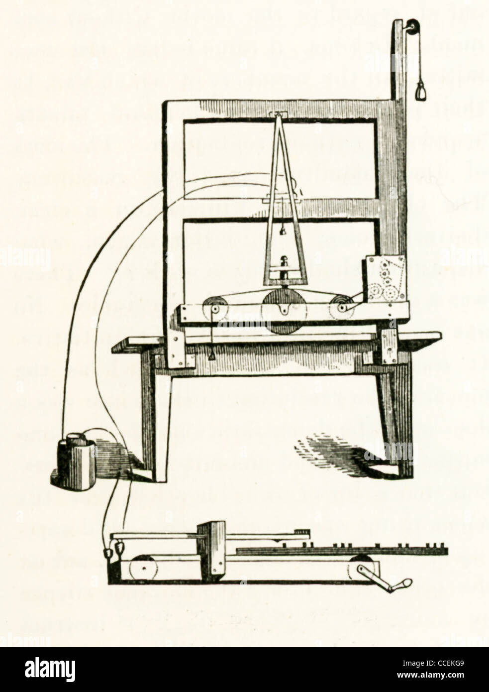 Samuel Morse Telegraph Diagram