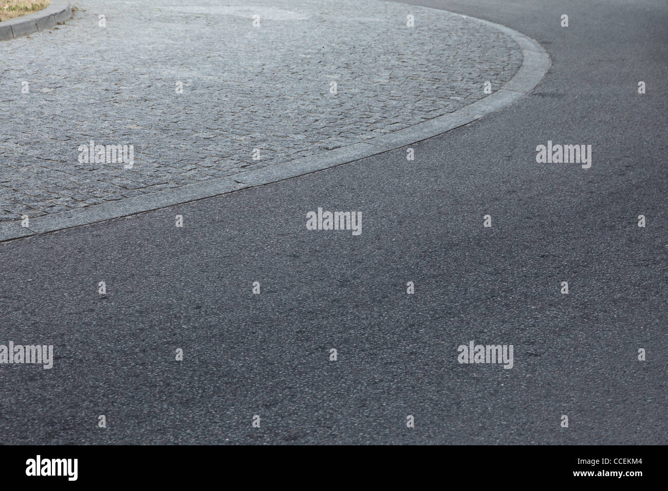 roundabout traffic circle, rotary asphalt Stock Photo Alamy