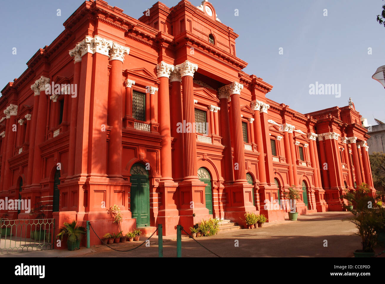 venketappa art gallery; a landmark building in bangalore,karnataka,india Stock Photo