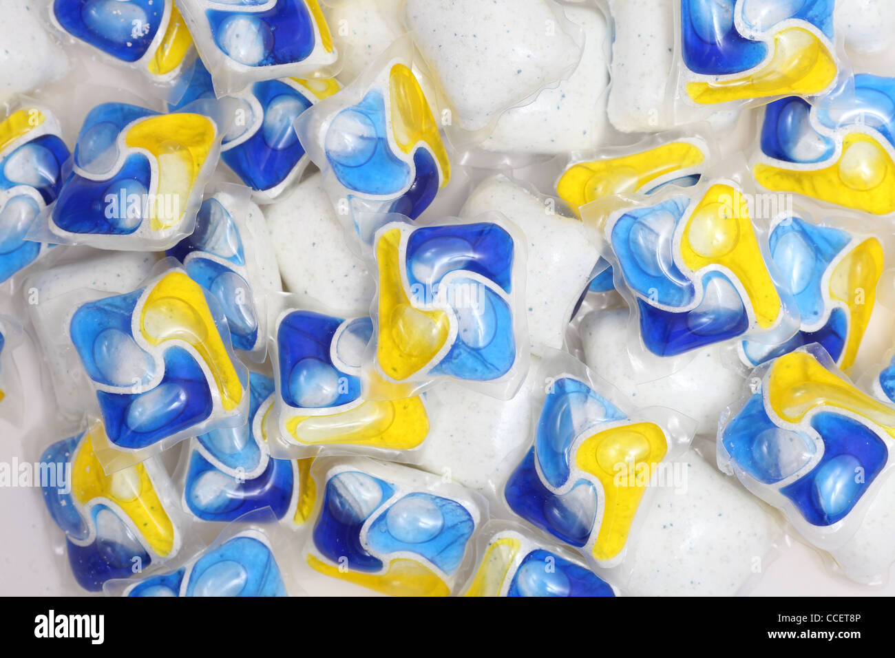 Fairy Platinum All in One dishwasher tablet in soap compartment of  dishwasher Stock Photo - Alamy