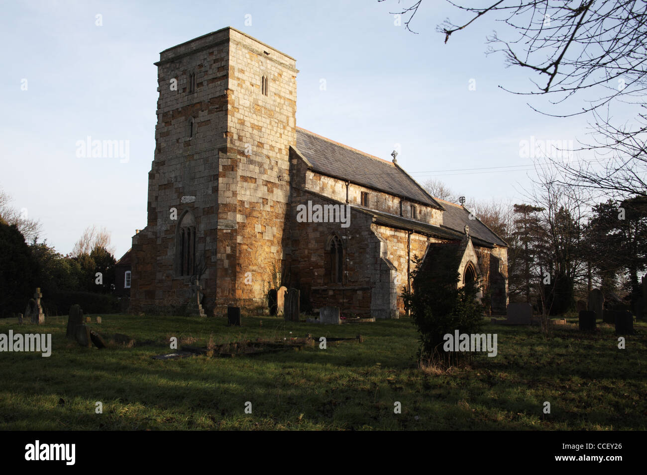 St Peter's Church, East Halton, Lincolnshire Stock Photo