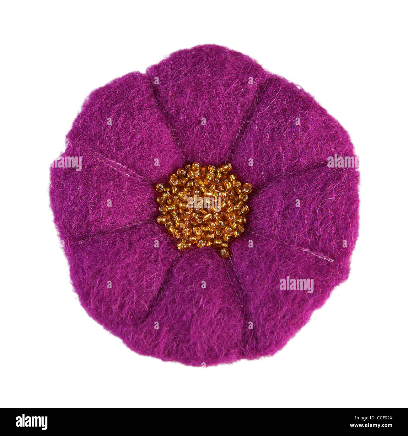 Wool flower Stock Photo