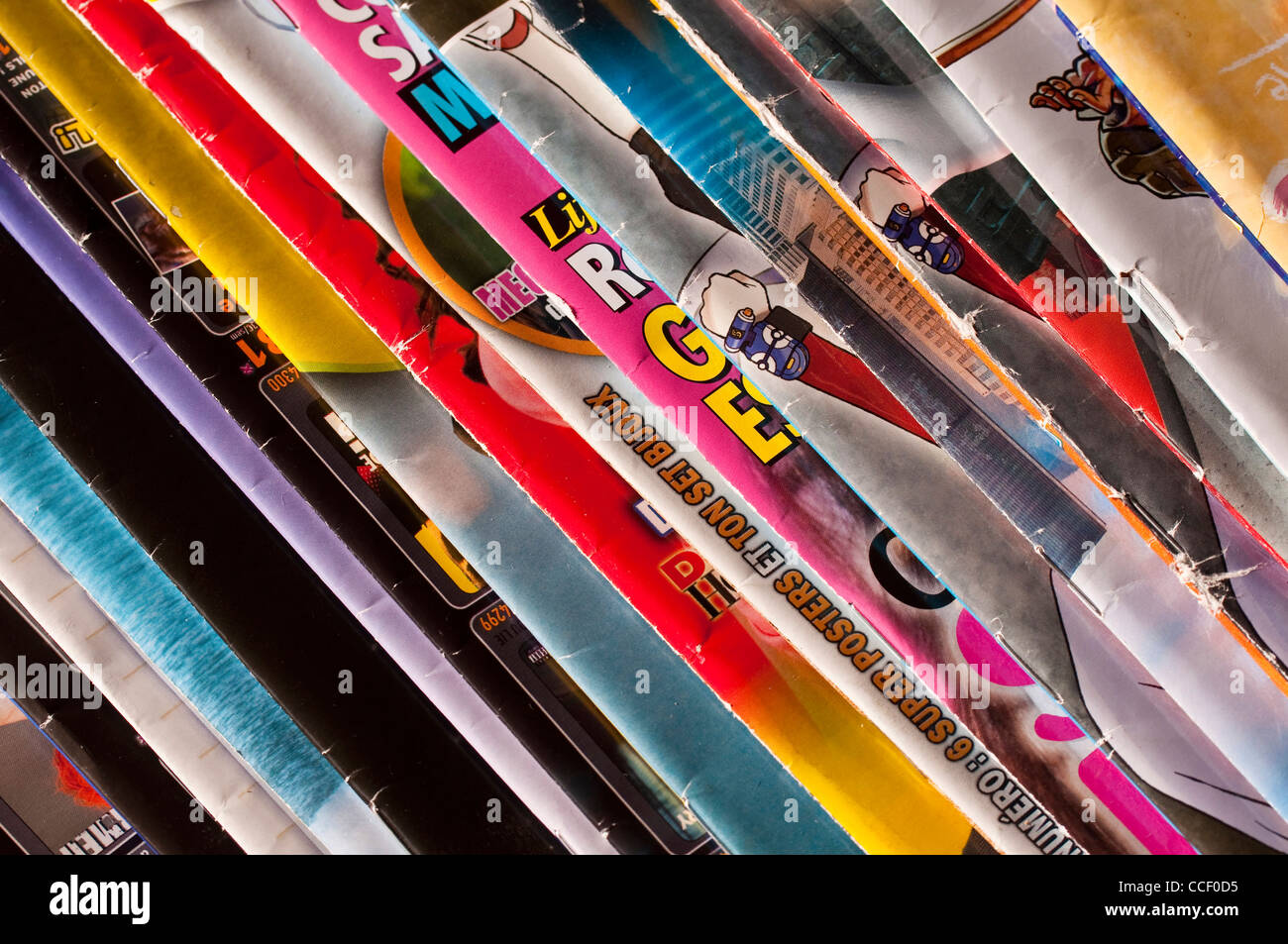 Magazines Stock Photo