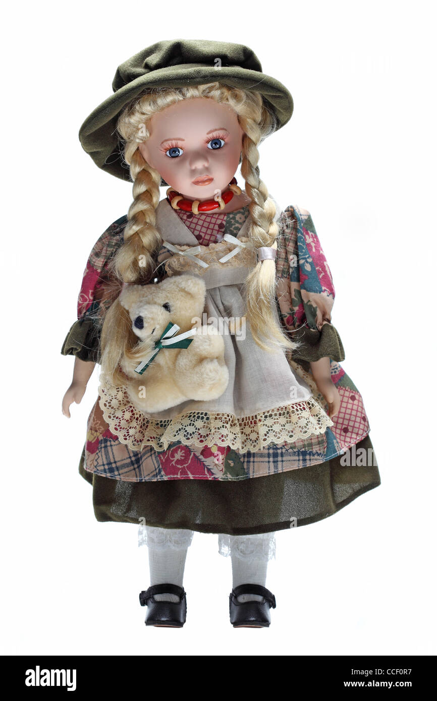 Victorian doll Stock Photo