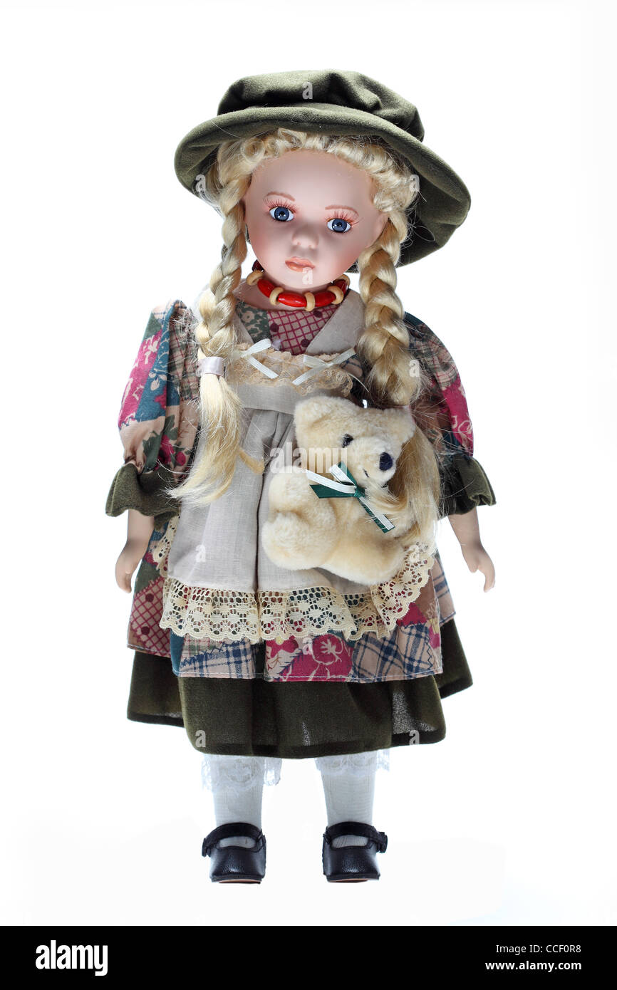 Victorian doll Stock Photo