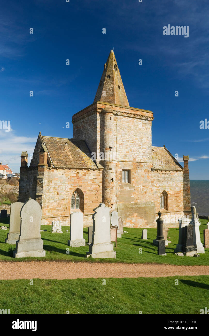 St. Monans church, Fife, Scotland. Stock Photo