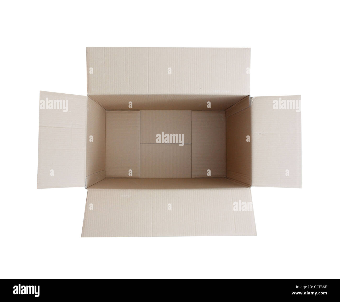 Cardboard box Stock Photo