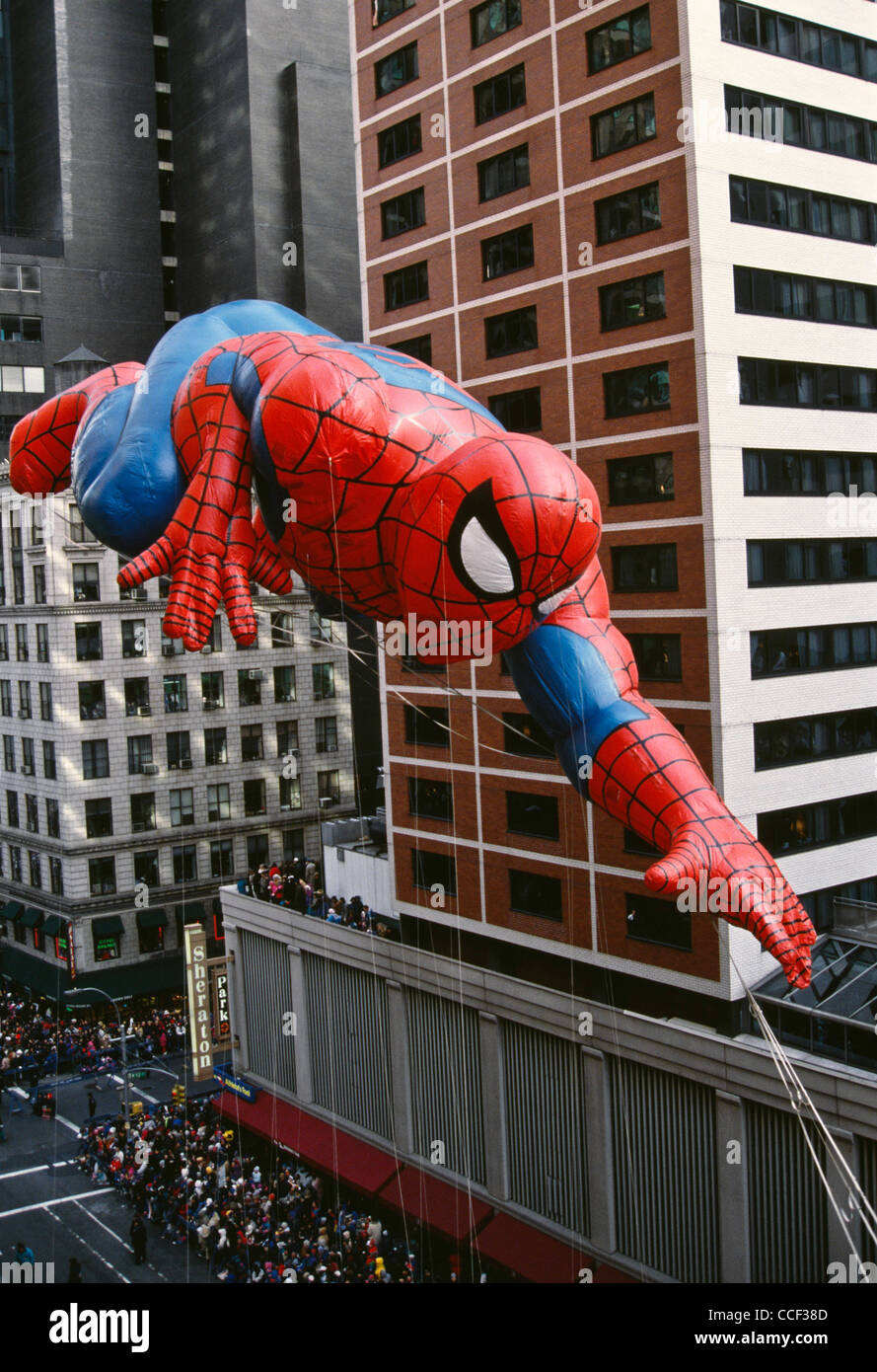 Spiderman balloon, macy's hi-res stock photography and images - Alamy
