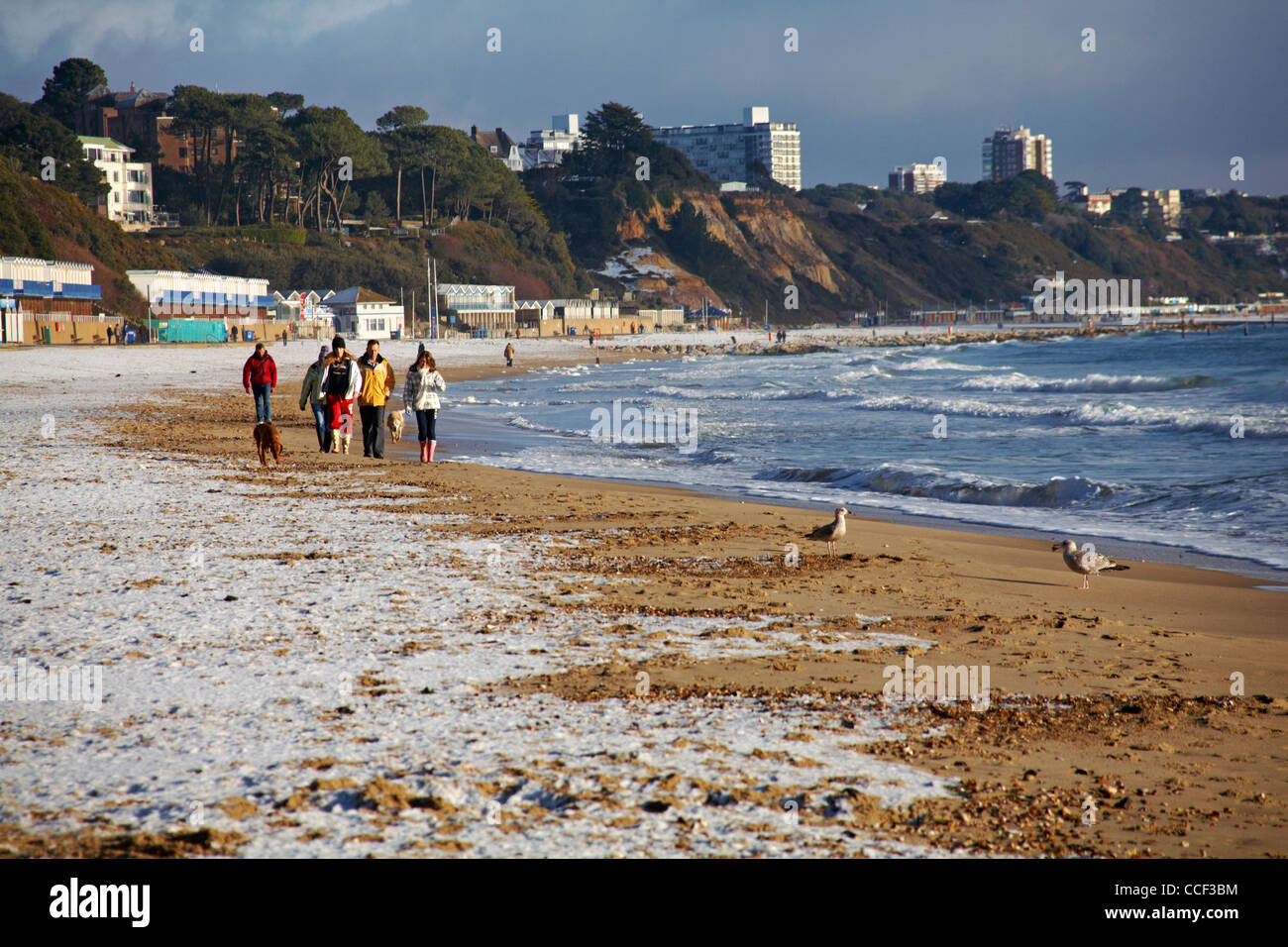 Bournemouth Beach Winter High Resolution Stock Photography And Images Alamy
