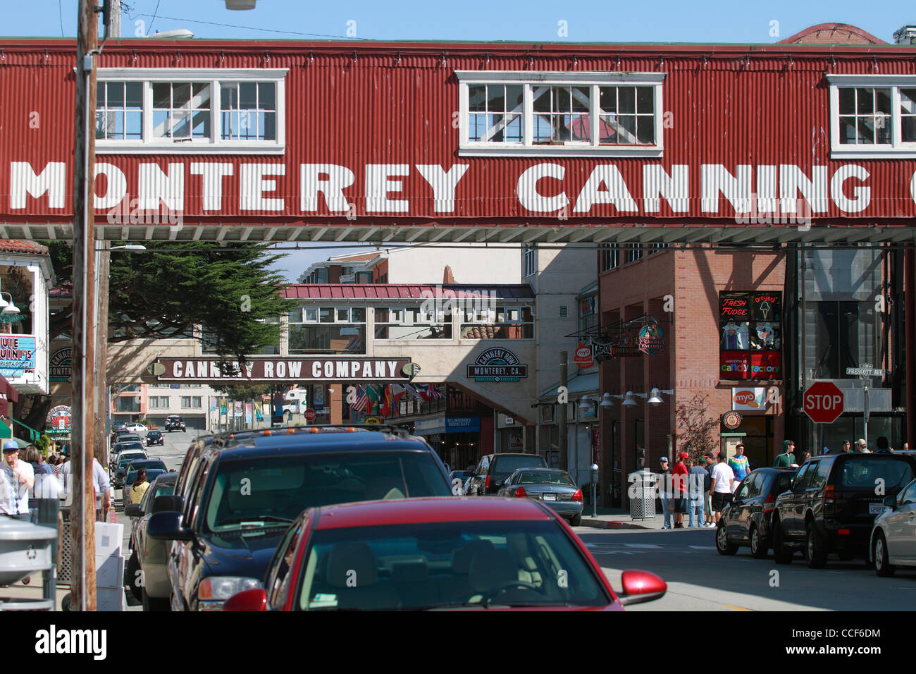 Monterey Canning Company Monterey Stock Photo Alamy