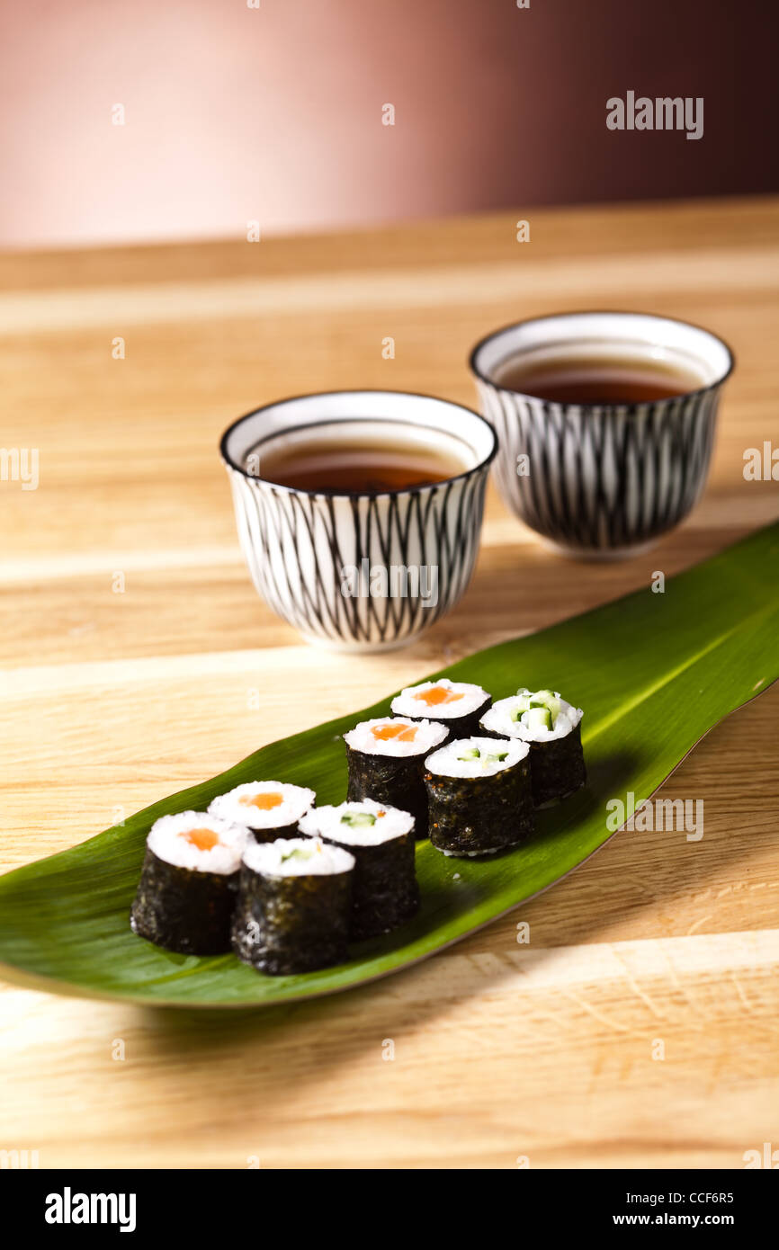 Sushi.Traditional Japanese food Stock Photo - Alamy