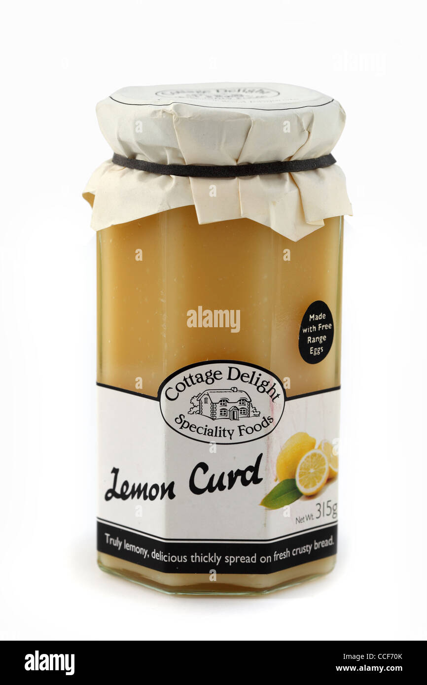 Lemon Curd Cottage Delight Speciality Foods Stock Photo 42131395