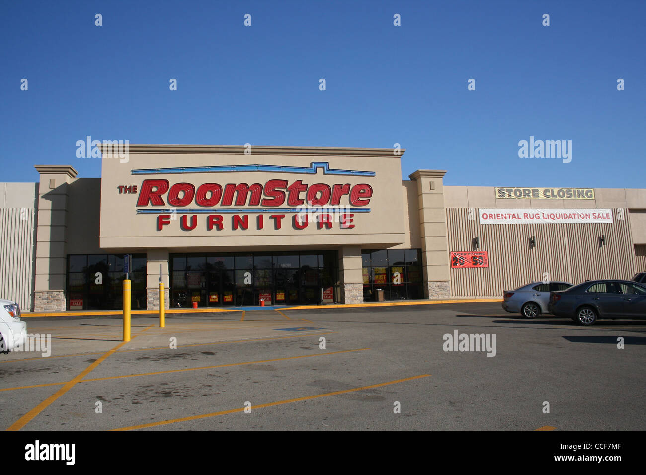 The Roomstore Furniture Store Closing Sale - Tyler, TX - January 2012 Stock Photo