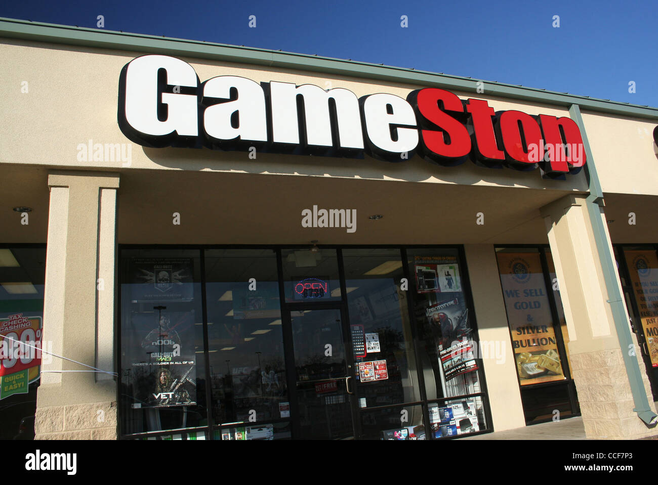 Game Stop - Tyler, TX - January 2012 Stock Photo