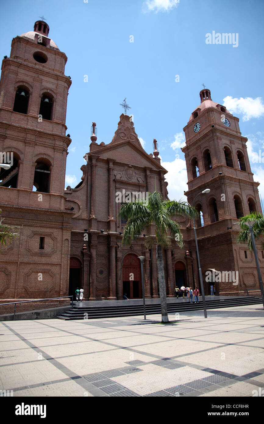 The sophisticated center of Santa Cruz de la Sierra, the capital of Eastern Bolivia. Stock Photo